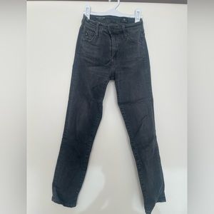 Adriano Goldschmied black crop jeans